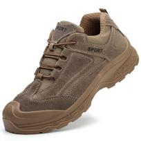 Labor Shoes Men's Plastic Steel Head Insulation Wear-resistant Tie-resistant Smash-proof Stab-proof Safety Work Shoes 38