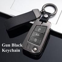 Mada Automobilio Nuotolinio Raktelio Dėklas Viršelis VW Volkswagen Golf 7 MK7 Tiguan MK2 SEAT Ateca Leon FR 2 Ibiza Skoda Octavia A7 gray