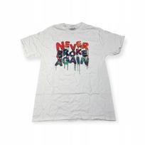 Koszulka T-shirt męski okrągły dekolt SPENCER'S NEVER BROKE AGAIN M