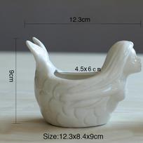 Mermaid Flowerpot Succulent Pot Planter Bonsai Desktop Ornaments Home Office Decor Garden Decoration Ceramic Art Vase Plant Pot balta
