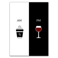 Kitchen Decor Painting Humor Poster and Print Save Water Drink Wine Picture Black and White Minimalist Wall Art Painting No Frame 21*30cm No Frame