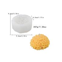 1pc, Pyramid Drip Silicone Mold, Candle Silicone Making Tools, Resin, Wax, Polymer Clay Craft Making, Soap Resin Mold white