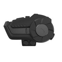 Hysnox HY-1001 motociklo šalmas domofonas BT5.0 laisvų rankų vidinis telefonas Full Duplex 800M diapazonas IP65 1PCS juoda