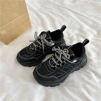 Hong Kong Style Dad Shoes Women's Niche Versatile Student Sports and Leisure Shoes Spring New Models 35