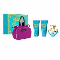 Versace Dylan Torquoise Eau De Toilette Spray 100ml Set 4 Pieces purple