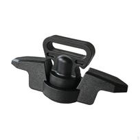 Kayak Track Mount Cleat Fishing Accessories Easy to Use Dock Small Rope for gray