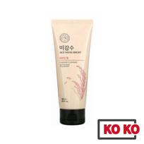 [THE FACE SHOP] Ryžių vanduo šviesinantis ryžių sėlenų valomasis putplastis 150 ml white