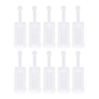 10pcs Paint Filter Gravity Spray Filter HVLP Gravity Feed Paint Strainers Universal Mesh Filter Fits Most Paint Sprayers white
