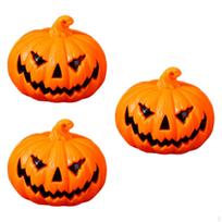 3 vienetai moliūgų žibintų figūrėlės namų dekoras pasidaryk pats dekoratyvinis ornamentas lempa naktinė lemputė stalui Small orange