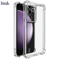For Samsung Galaxy S23 FE 5G Phone Case IMAK UX-4 Shock-resistant Soft Case Samsung Galaxy S23 FE 5G balta