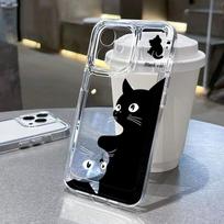 Telefono dėklas skirtas iPhone 11 13 12 14 15 16 XR XS Pro Max 7 8 Plus Samsung A55 A15 Redmi note 13 12 OPPO A18 A16 Vivo Y17S V27 Honor 9 10 infinix 40 30 iPhone 11 gryna