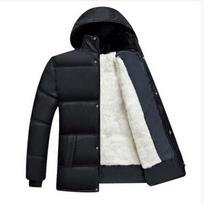 Vyriška žieminė pūkinė striukė Aukštos kokybės gobtuvas pliušinis storas šiltas vandeniui atsparus parkas Vyriškas laisvas laisvalaikis žieminiai paltai 5XL vyriški drabužiai XXXXL