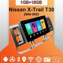 Android Carplay automobilio radijas, skirtas Nissan X-Trail T30 2000-2003 daugialypės terpės grotuvo galvos blokas Stereo GPS navigacija BT WIFI 2+32GB 1+16GB orange