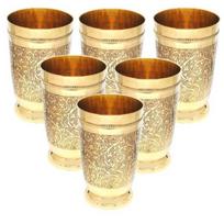 Stiklinė 280 ml, 6 vnt. rinkinys. beige