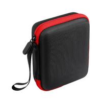Stylish and Durable Guitar Picks Storage Case Personal Practice Organizer Bag Perfect for Music Lovers raudona