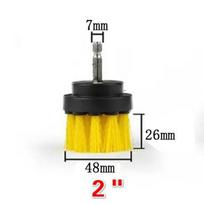 Elektrinis gręžimo šepetys Virtuvės valymo šepetys Elektrinis gręžimo šepetys Kilimų valymo šepetys 2 inches black