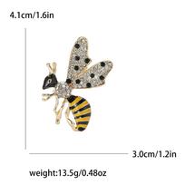 Personalized Versatile Alloy Rhinestone Wasp Brooch Exquisite Creative Men'S And Women'S Suit Shirt Corsage Jewelry Pin