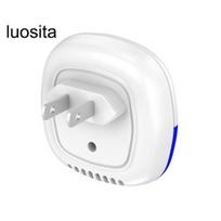 Patalpoje naudojamas ultragarsinis kenkėjų atbaidiklis, ekologiškas sprendimas, be spinduliuotės, saugus naudoti, pelės graužikų atbaidymo įtaisas US Plug