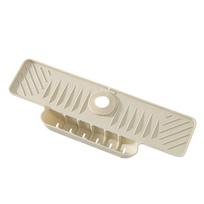 Faucet Splash Guard with Hanging Basket Drain Pad, Kitchen Sink with Adjustable Aperture, Sloping Silicone Drain Pad balta
