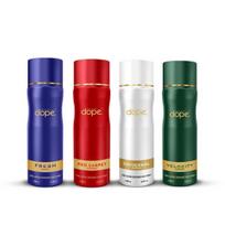 dope DEODORANT Combo 4 vnt (200 ml x 4) red