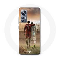 Maniako dėklas Xiaomi 12 5G Cristiano Ronaldo Messi ožiukui
