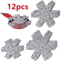Séparateur de Casseroles,Poêle Protection,Coussinets D'intercalaire,pour plateaux,vaisselle,woks,Eviter les Rayures,Cuisine,12pcs