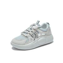 Hollow Rocking Shoes New Summer Fashion Trend Thick Sole Women's Shoes Comfortable Breathable Non-slip Flat Outdoor Casual Shoes 35