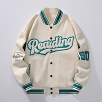 Student Baseball Uniform Men's Autumn Casual Loose Jacket Baseball Letter Color Composite Sports Jacket Men 4XL juoda
