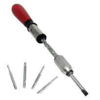 Ratchet Screwdriver Set Household Screwdriver Home Repair Tool Kit Disassemble Ratchet Screwdriver Kit for Furniture gray