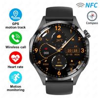 SACOSDING New Smartwatch Business Men Women Bluetooth Call Wireless Charging IP68 Waterproof Health monitor Sports Watch Android Ios white