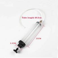 500cc Car Oil Fluid Extractor Filling Syringe Delivery Bottle Manual Pumping ATV Boat Oil Fluid Transfer Pump Auto Accessories CHINA white