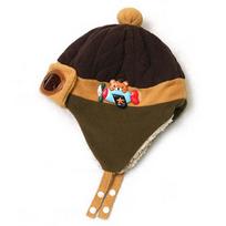 Winter Baby Ear Protection Hat Kids Cartoon Pilot's Hat Korean Version Classic Autumn Winter Boy Girl Baby Ear Protective Hat gray