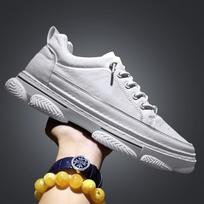 Fashion Microfiber Hand Sewing Shoes Men Sneakers Outdoor Working Shoes Man Leather Welt Stitching Men Casual Shoes Spring Canvas Shoe 44 juoda