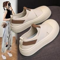 Fashion Designer Women's Shoes Fashion Sneakers Mesh Breathable Casual Fisherman Shoes for Women Vulcanized Shoes Loafers Zapatos Mujer 35 smėlis