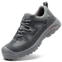 Fashion Labor protection shoes steel summer breathable anti-odor lightweight anti-smashing anti-stabbing safe shoes D136 37