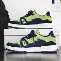 Fashion Spring Fashion Designer Men's Shoes Causal Sneakers 2024 Trend Platform Skateboarding Shoes Men Orange Low Canvas Sneakers Men 39