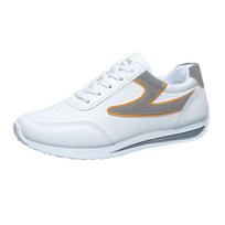 Fashion Causal Sneakers Summer Designer Shoes for Women Breathable Lace Up Sports Shoes Casual Platform Shoes Walking Sports Footwear 35 pilka spalva