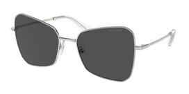 Swarovski Sk7008 400187 Women Sunglasses Silver Rhinestones/57