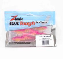 Zman Soft Lure Shrimpz 3.5 Inch 4/Pack Laguna Shrimp (1451)