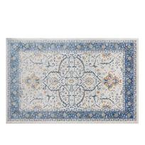 Boho Wash Dugnas Imitacinis Kašmyro Kilimas Svetainei Modernus Miegamasis Amerikietiškas Grindų Kilimėlis Vintažinis Namų Dekoras Kilimas 400mm x 600mm