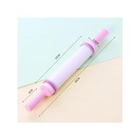 1PC Accessories Embossed Mold Kitchen Supplies Sugar Skin/Noodles Dough Roller Kneading Stick Fondant Rolling Pin Baking Tools white