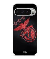 Coque - MANIACASE - Google Pixel 9 Pro - SLB BENFICA - Souple en Silicone - Noir juoda