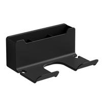 Hair Dryer Holder Wall Mounted Hair Dryer Bracket Hairdryer Organizer Box Toilet Blower Holder Shelf Bathroom Accessories pilka spalva