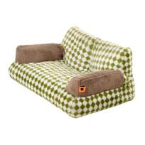 Patogi vintažinė katės sofa, naminio gyvūno lova, miego kilimėlis katėms, jauki šuniuko lova, 66 cm ilgio ir 37 cm pločio 66X37X33cm