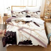Anime Yosuga no Sora Kasugano  Bedding Set Boys Girls Twin Queen Size Duvet Cover Pillowcase Bed Kids Adult Home Textileextile 70x133cm 2pcs