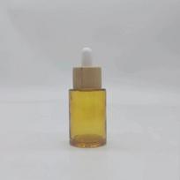 1PC Dispenser Bottle Perfume Essential Oil High End Glass Bottle Eco-friendly 9.5*3cm geltona