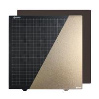 430x430mm PEI Build Plate 3D Print Bed Double Side Powdercoating PEI + Smooth Carbon Fiber Surface 2