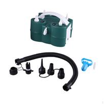 Electric Balloon Pump Kit Gadget Portable for Air Bed Party Inflatables black