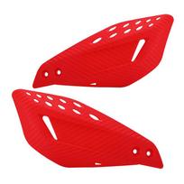 Universal Motorcycle Handguard Plastic ATV Dirt Bike Handguard Handlebar Motocross Off-Road Hand Protector Universal Parts raudona