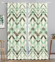 2pcs Marble Pattern Curtains Hook Valance Curtain Blinds Window Treatment For Kitchen Cafe Living Room Bedroom Home Decor Drapes 100W130H(CM)40x51in&HOOK